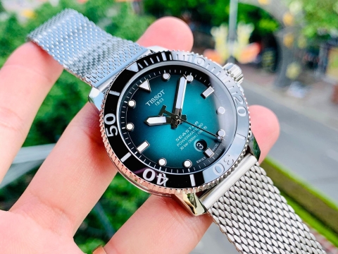 Tissot Seastar  phong cách trẻ trung, hiện đại, một chiếc đồng hồ lặn chuyên dụng đáng tin cậy
