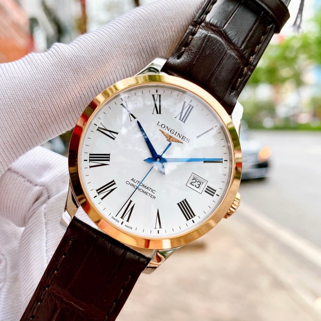 ĐỒNG HỒ NAM LONGINES RECOD 18K L2.820.5.11.2