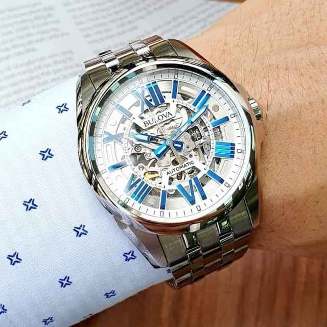 ĐỒNG HỒ NAM BULOVA AUTOMATIC 96A187