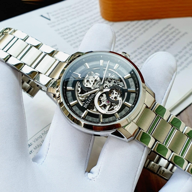 ĐỒNG HỒ NAM BULOVA AUTOMATIC 96A208