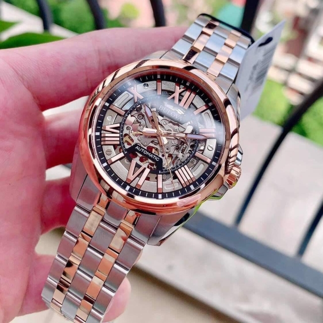 ĐỒNG HỒ NAM BULOVA AUTOMATIC 98A166