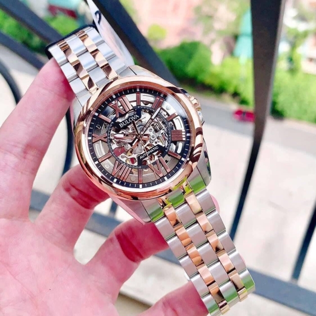 ĐỒNG HỒ NAM BULOVA AUTOMATIC 98A166