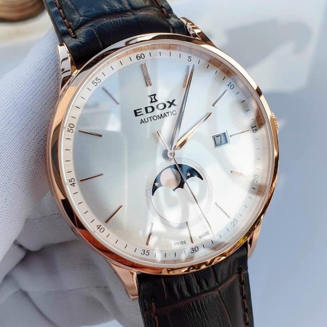 ĐỒNG HỒ NAM EDOX MOONPHASE 80500-37R-AIR