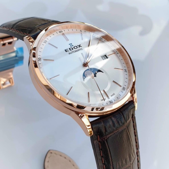 ĐỒNG HỒ NAM EDOX MOONPHASE 80500-37R-AIR