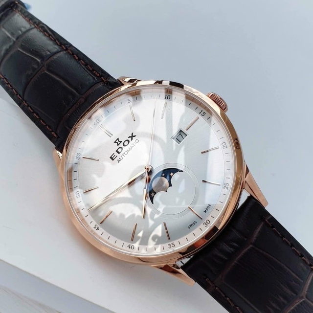 ĐỒNG HỒ NAM EDOX MOONPHASE 80500-37R-AIR