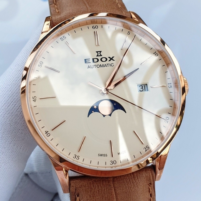 ĐỒNG HỒ NAM EDOX MOONPHASE 80500-37R-BEIR (8050037RBEIR)