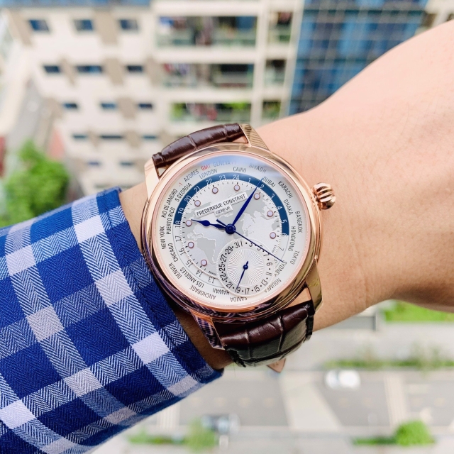 FREDERIQUE CONSTANT WORLDTIMER MANUFACTURE FC-718WM4H4
