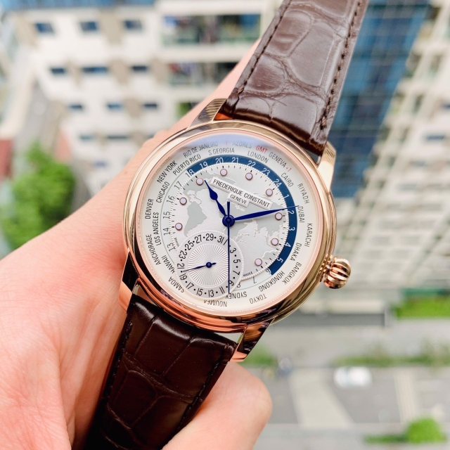 FREDERIQUE CONSTANT WORLDTIMER MANUFACTURE FC-718WM4H4