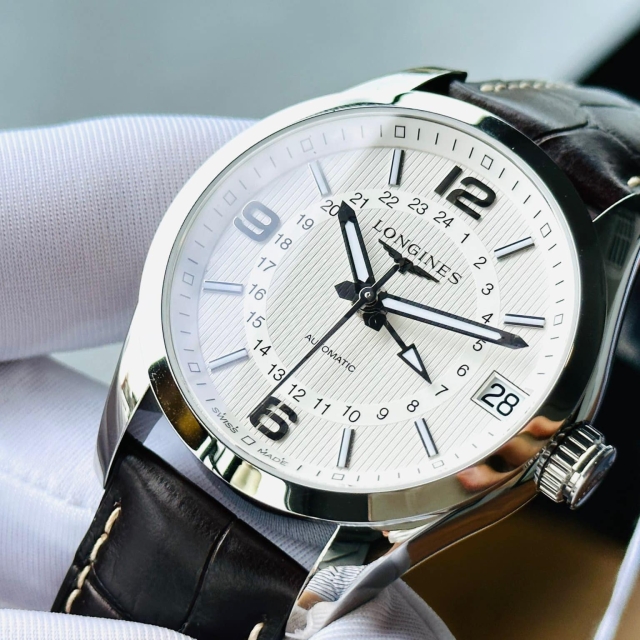 ĐỒNG HỒ NAM LONGINES CONQUEST GMT L2.799.4.76.3 (L27994763)