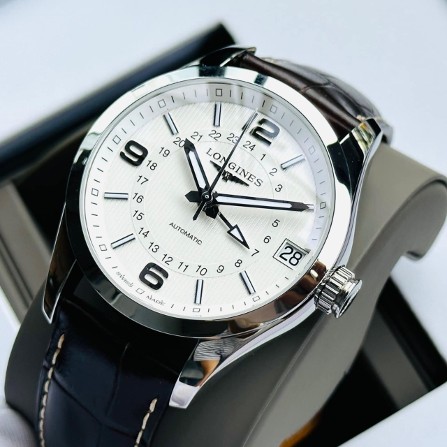 ĐỒNG HỒ NAM LONGINES CONQUEST GMT L2.799.4.76.3 (L27994763)