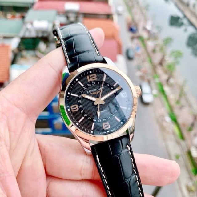ĐỒNG HỒ NAM LONGINES CONQUEST GMT L2.799.5.56.3 (L27995563)