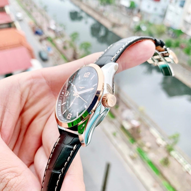 ĐỒNG HỒ NAM LONGINES CONQUEST GMT L2.799.5.56.3 (L27995563)