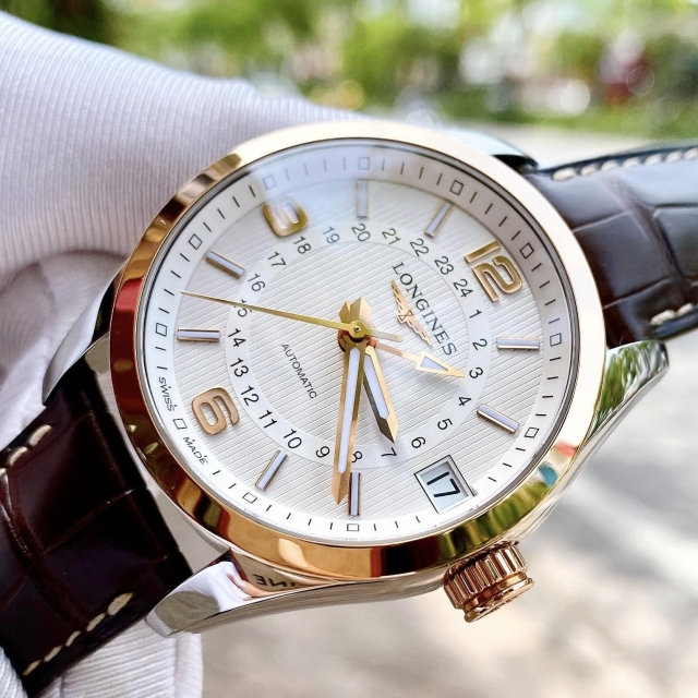 ĐỒNG HỒ NAM LONGINES CONQUEST GMT L2.799.5.76.3 (L27995763)