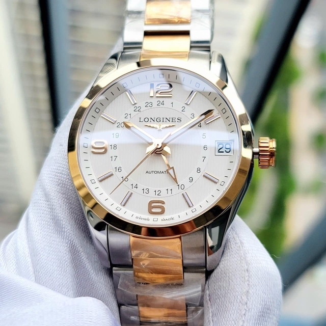 ĐỒNG HỒ NAM LONGINES CONQUEST GMT L2.799.5.76.7 (L27995767)