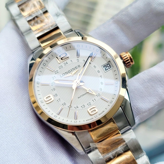 ĐỒNG HỒ NAM LONGINES CONQUEST GMT L2.799.5.76.7 (L27995767)