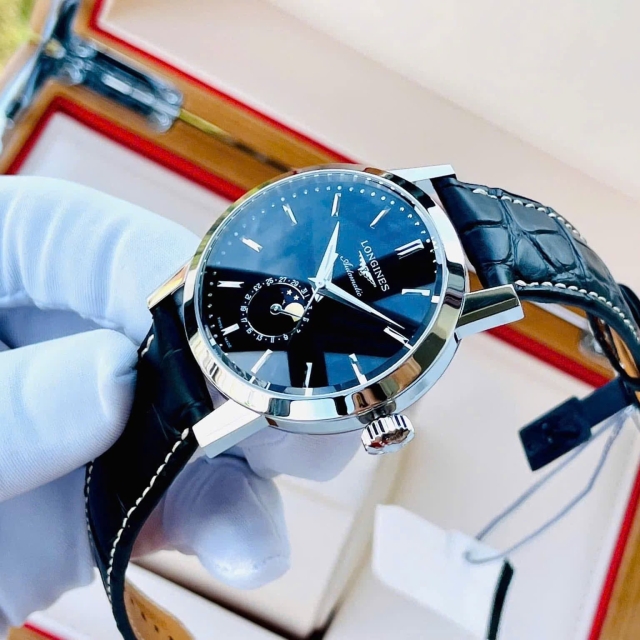 ĐỒNG HỒ NAM LONGINES HERITAGE MOONPHASE AUTOMATIC L4.826.4.52.0