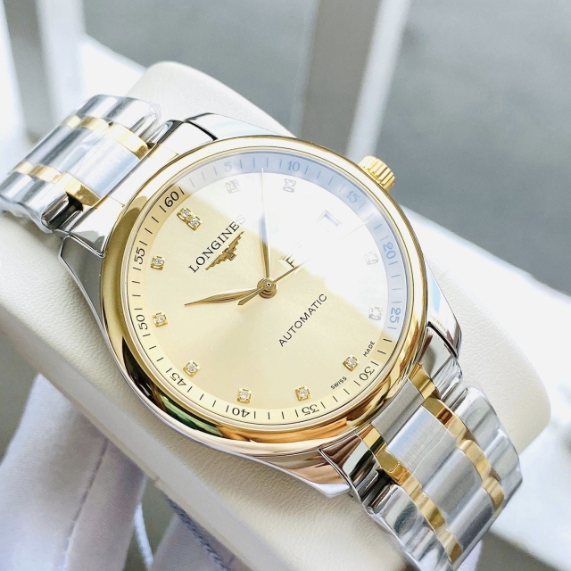 ĐỒNG HỒ NAM LONGINES MASTER 18K DIAMOND L2.755.5.37.7 (L27555377)