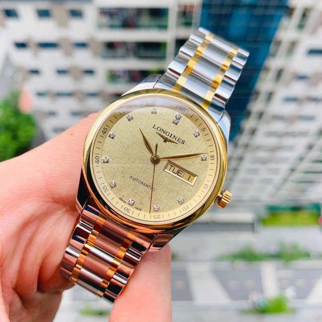 ĐỒNG HỒ NAM LONGINES MASTER 18K DIAMOND L2.755.5.38.7 (L27555387)
