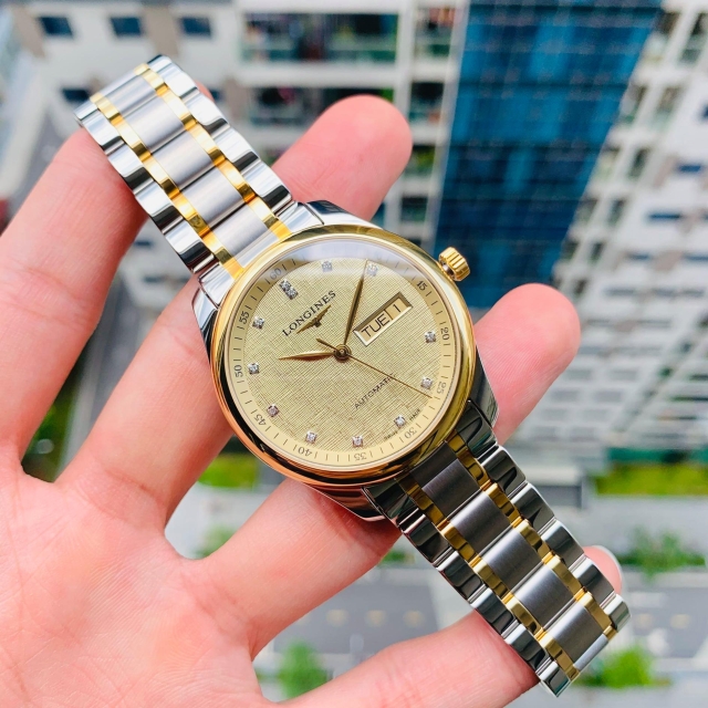 ĐỒNG HỒ NAM LONGINES MASTER 18K DIAMOND L2.755.5.38.7 (L27555387)