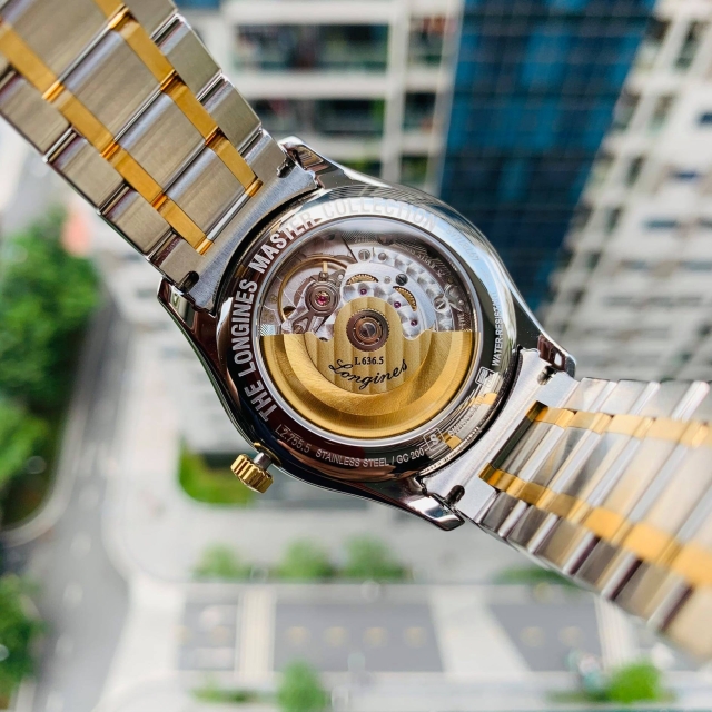 ĐỒNG HỒ NAM LONGINES MASTER 18K DIAMOND L2.755.5.38.7 (L27555387)