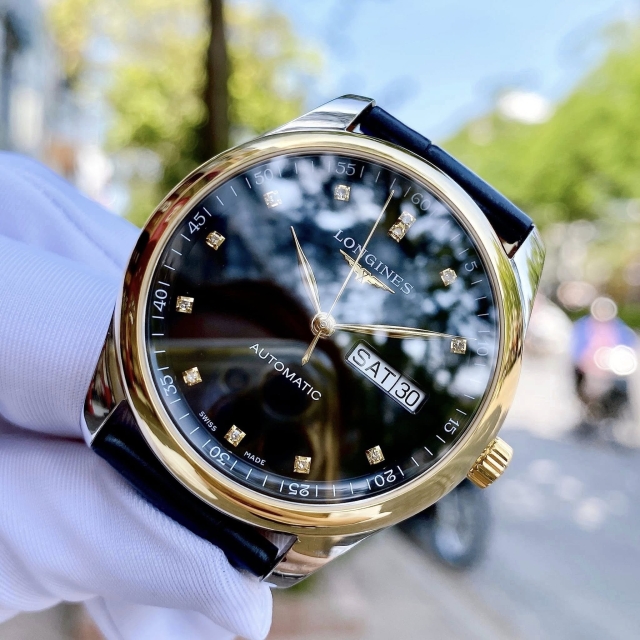 ĐỒNG HỒ NAM LONGINES MASTER 18K L2.755.5.57.2