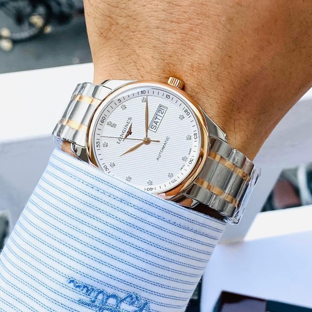 ĐỒNG HỒ NAM LONGINES MASTER 18K L2.755.5.97.7