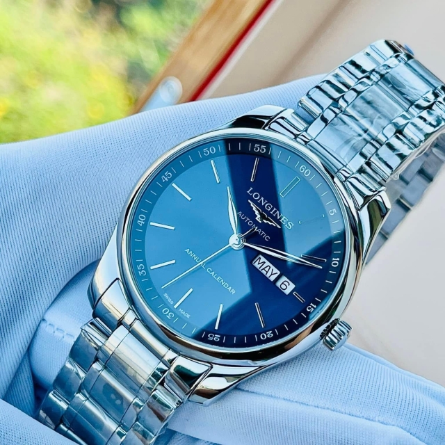 ĐỒNG HỒ NAM LONGINES MASTER BLUE L2.910.4.92.6