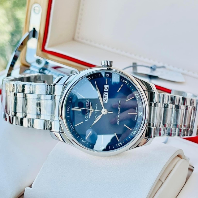 ĐỒNG HỒ NAM LONGINES MASTER BLUE L2.910.4.92.6