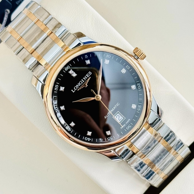 ĐỒNG HỒ NAM LONGINES MASTER DIAMOND 18K L2.628.5.59.7 (L26285597)