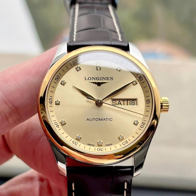 ĐỒNG HỒ NAM LONGINES MASTER DIAMOND 18K L2.755.5.37.3 (L27555373)