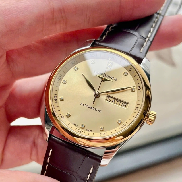 ĐỒNG HỒ NAM LONGINES MASTER DIAMOND 18K L2.755.5.37.3 (L27555373)
