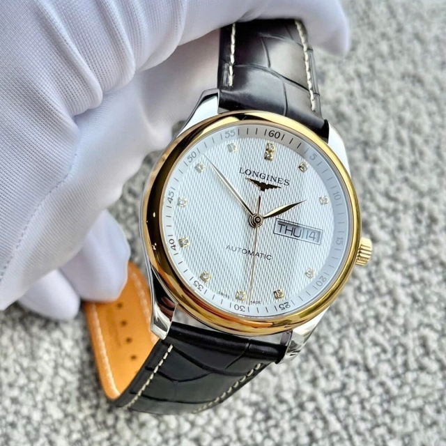 ĐỒNG HỒ NAM LONGINES MASTER DIAMOND 18K L2.755.5.77.3 (L27555773)