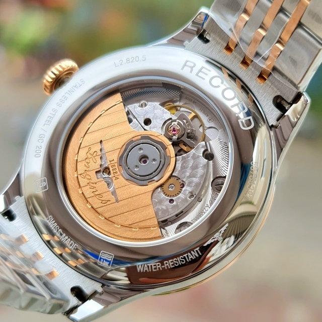 ĐỒNG HỒ NAM LONGINES RECOD 18K L2.820.5.57.7