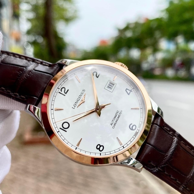 ĐỒNG HỒ NAM LONGINES RECOD 18K L2.820.5.76.2