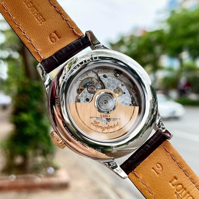 ĐỒNG HỒ NAM LONGINES RECOD 18K L2.820.5.76.2
