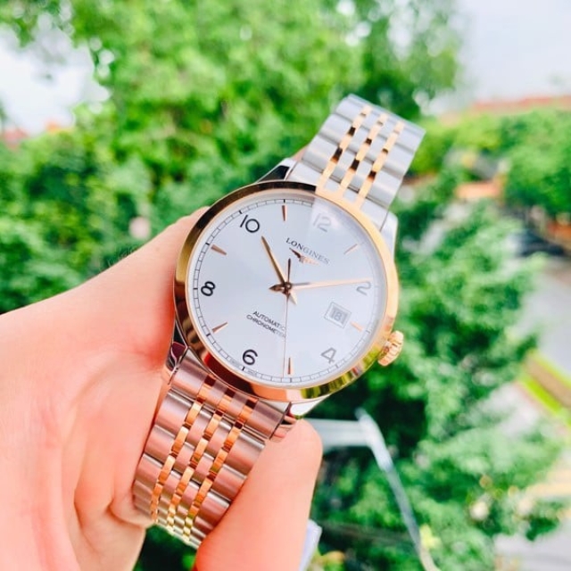 ĐỒNG HỒ NAM LONGINES RECOD 18K L2.820.5.76.7