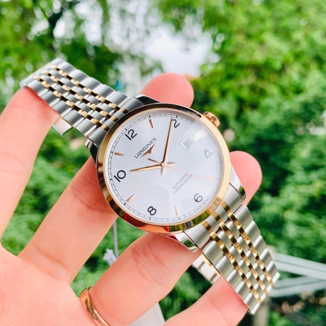 ĐỒNG HỒ NAM LONGINES RECOD 18K L2.820.5.76.7