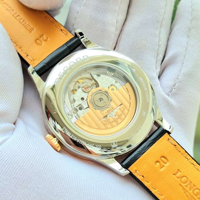 ĐỒNG HỒ NAM LONGINES RECOD 18K L2.821.5.57.2