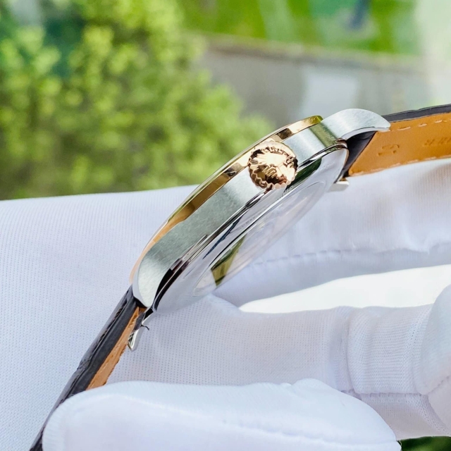 ĐỒNG HỒ NAM LONGINES RECOD 18K L2.821.5.76.2