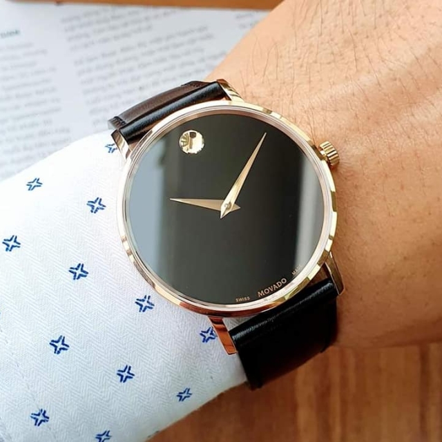 ĐỒNG HỒ NAM MOVADO QUARTZ 0607315