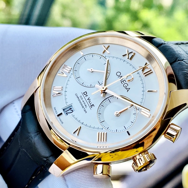 ĐỒNG HỒ NAM OMEGA DE VILLE 431.53.42.51.02.001