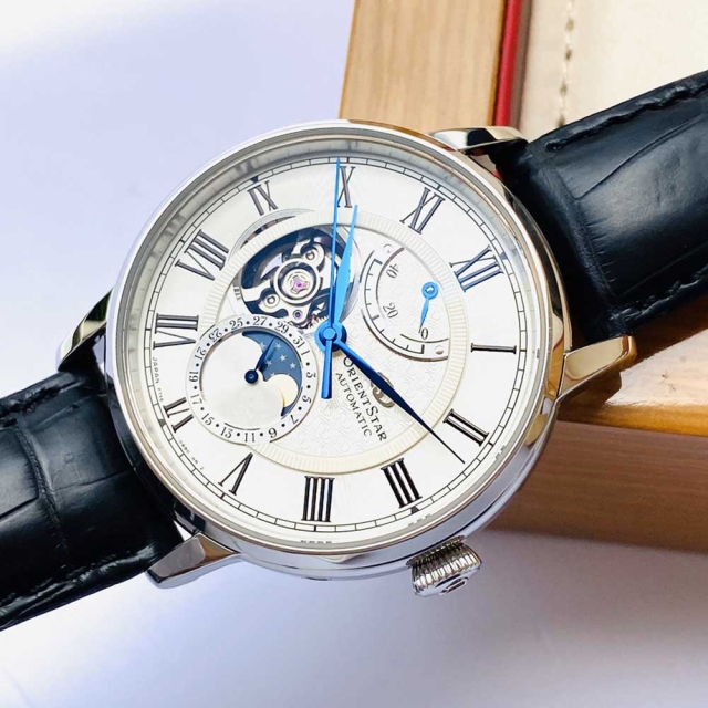 ĐỒNG HỒ NAM ORIENT STAR MOONPHASE RE-AM0001S00B