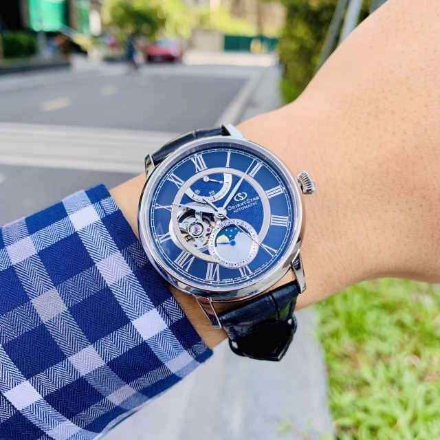 ĐỒNG HỒ NAM ORIENT STAR MOONPHASE RE-AM0002L00B