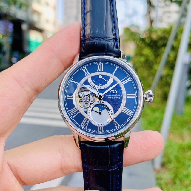 ĐỒNG HỒ NAM ORIENT STAR MOONPHASE RE-AM0002L00B