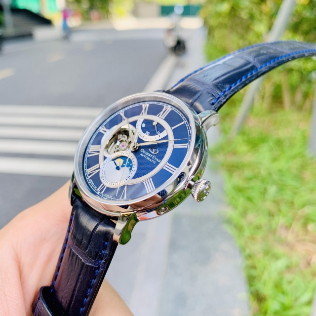 ĐỒNG HỒ NAM ORIENT STAR MOONPHASE RE-AM0002L00B