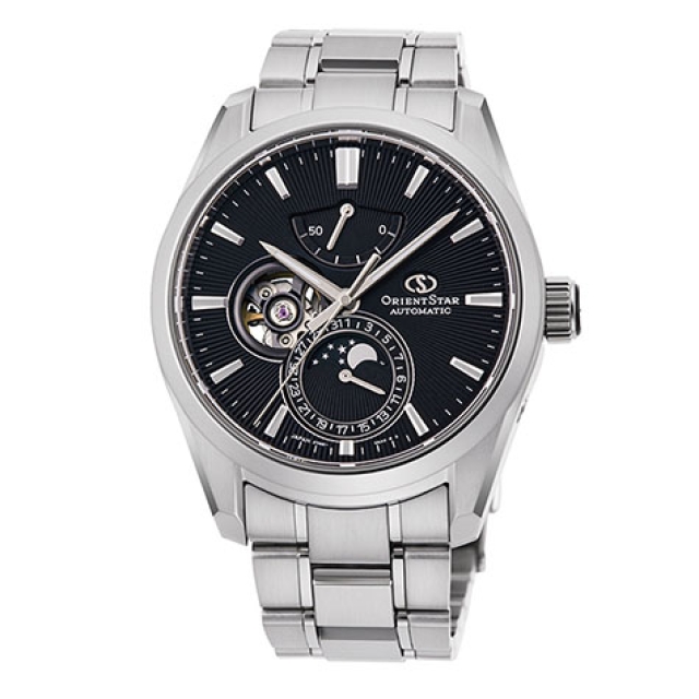 ĐỒNG HỒ NAM ORIENT STAR MOONPHASE RE-AY0001B00B
