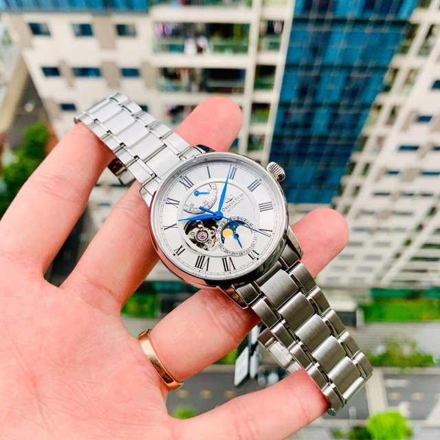 ĐỒNG HỒ NAM ORIENT STAR MOONPHASE RE-AY0102S00B