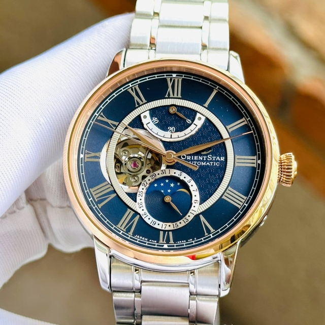 ĐỒNG HỒ NAM ORIENT STAR MOONPHASE RK-AM0010L