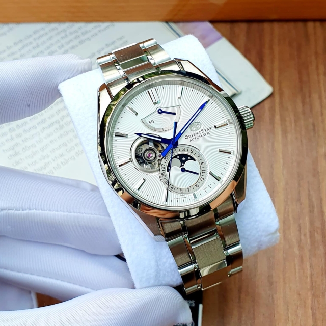 ĐỒNG HỒ NAM ORIENT STAR MOONPHASE RK-AY0002S