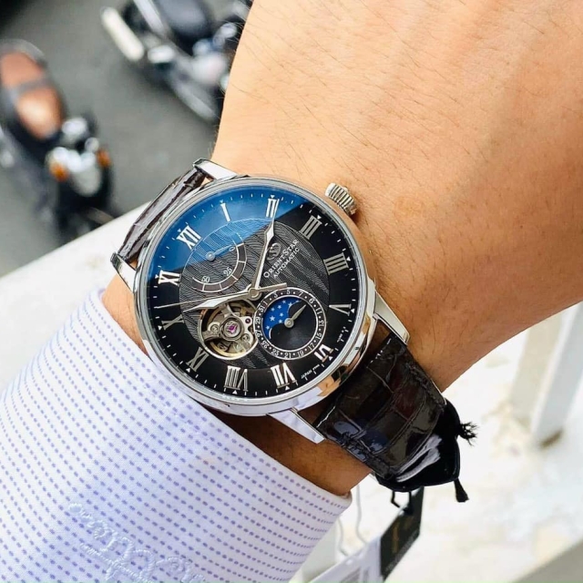 ĐỒNG HỒ NAM ORIENT STAR MOONPHASE RK-AY0104N